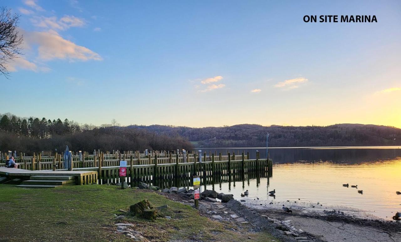 Cheerful 3 Bedroom Lodge At White Cross Bay Windermere Exterior photo